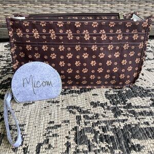 NWOT Purse Organizer & Coin Purse